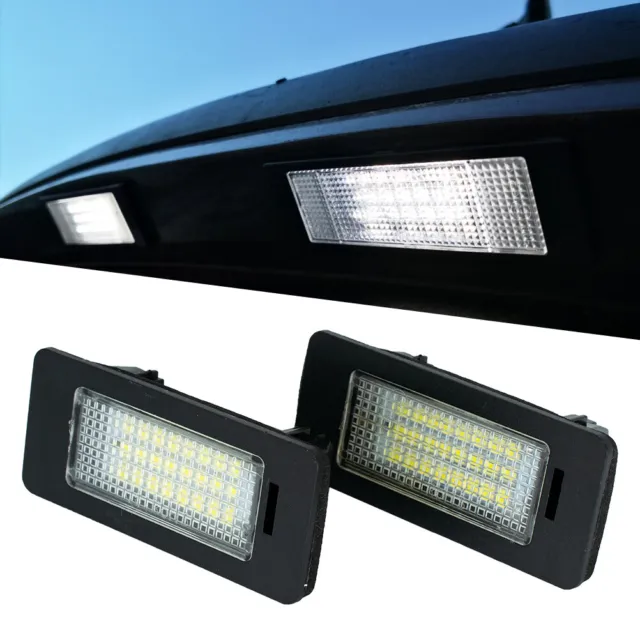 2x LED Kennzeichenbeleuchtung für BMW 5er E39 E60 E61 Beleuchtung Kennzeichen