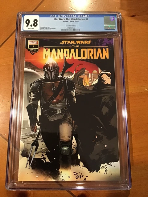 Star Wars The Mandalorian￼ #2 CGC 9.8 Ema Lupacchino Limited 492/600 Variant COA