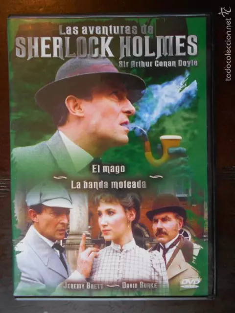 Dvd Las Aventuras De Sherlock Holmes - El Mago - La Banda Moteada (4L)