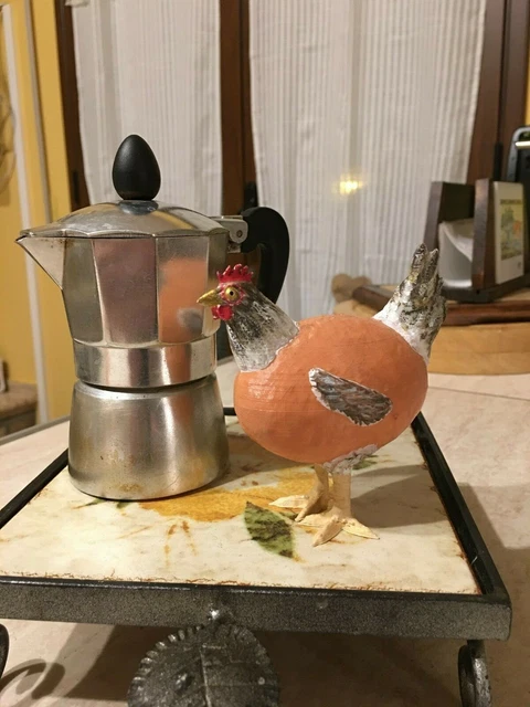 Gallina uovo decorativa unico INTROVABILE!!!