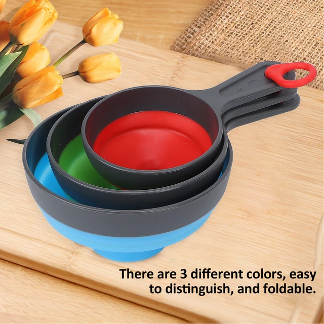 Canning Funnel PP Materiale Silicone Clip Circle Design 3 Colori 3 Dimension DB3