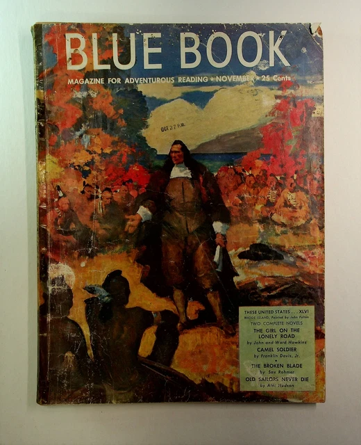Blue Book Pulp / Magazine Nov 1950 FR/GD 1.5 Low Grade