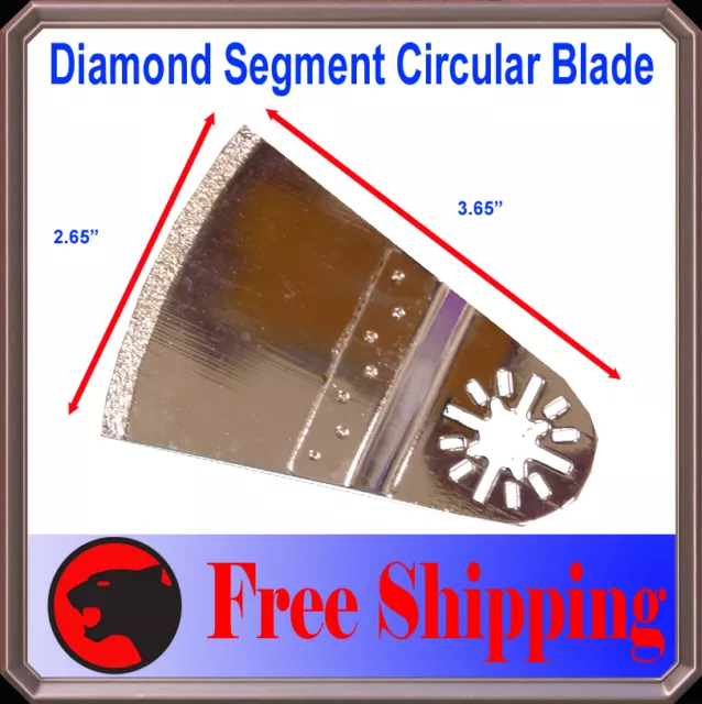 Diamond  Oscillating Multi Tool Blade Fein Multimaster Dremel CHICAGO RYOBI  MAX
