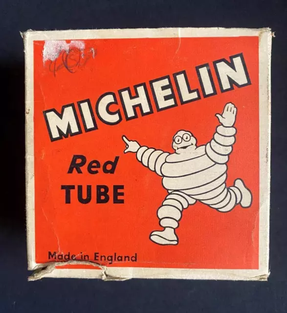 Michelin Bibendum Red Innertube Motor Cycle Car Garage Advertising Display Box
