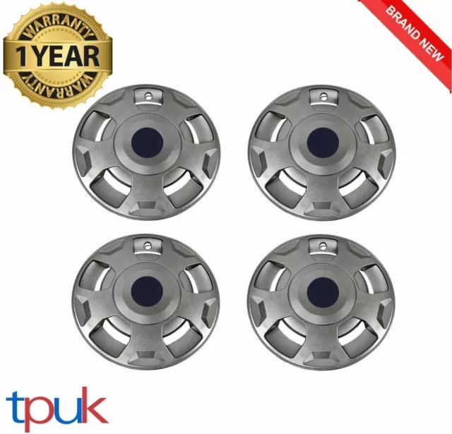 FORD TRANSIT 4 of 16" WHEEL TRIM TRIMS HUB CAP CAPS COVER MK6 MK7 FITS 2000-2014