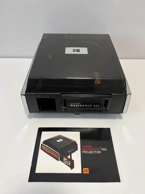 Kodak Moviedeck 455 Film Projector for 8mm & Super8 Film UNTESTED For Parts READ