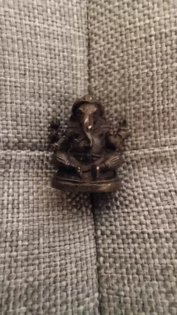 Alter Meditation Buddha - Miniatur - Ganesha - Figur  Buddha Figur, 2 cm