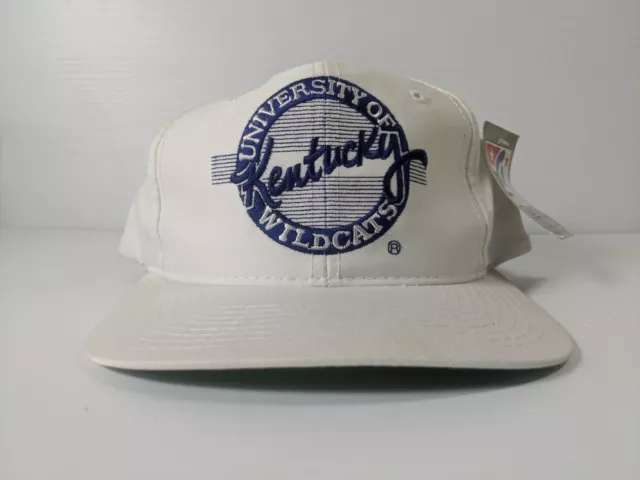 University of Kentucky Wildcats Hat The Game Circle Logo Snapback Cap VTG 90s