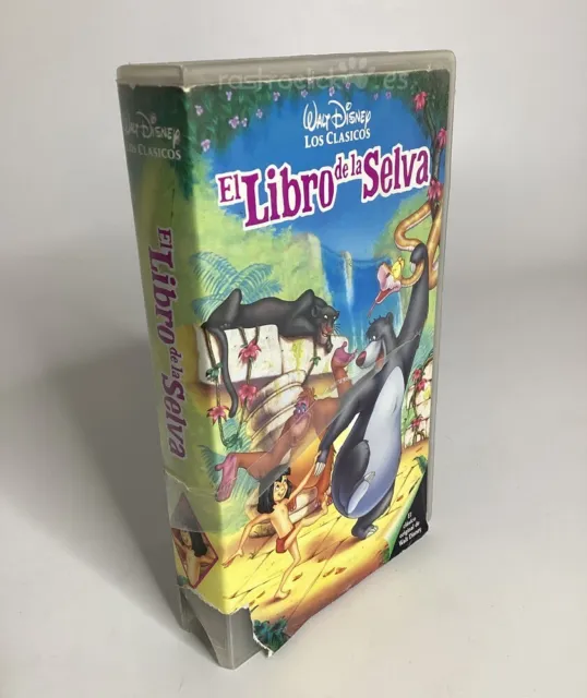 El Libro de la Selva - Walt Disney Clásicos (Cinta VHS, 1993)