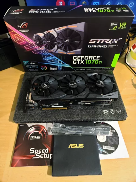 ASUS ROG STRIX GTX 1070Ti 8GB GDDR5 GRAPHICS CARD