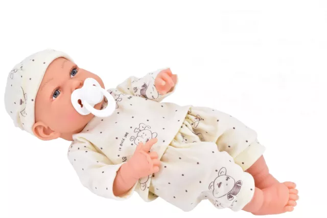 Bambola neonato 15" neonata bambina bambina coccole giocattolo set da gioco finta regalo carino