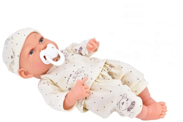 Bambola neonato 15" neonata bambina bambina coccole giocattolo set da gioco finta regalo carino