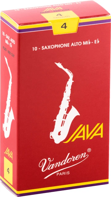 boite 10 anches saxophone ALTO VANDOREN JAVA RED SR 264R force 4