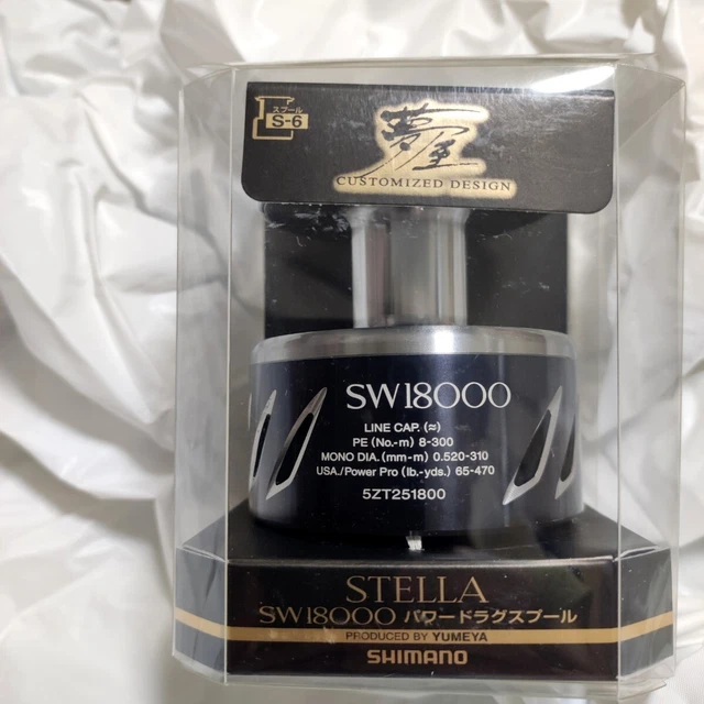 Shimano Yumeya 13 Stella Sw18000 Power Drag Spool 295222