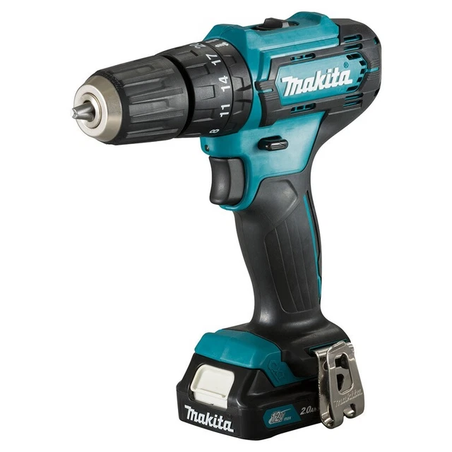 MAKITA HP333DZ Cordless 10 mm (3/8″) 28 N·m (250 in.lbs.) Hammer Driver Drill