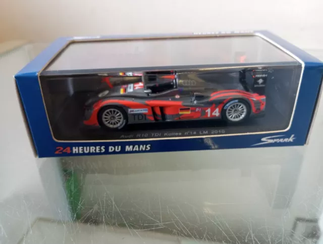 Spark - Audi R10 Tdi Kolles #14 Le Mans 2010 Massstab 1:43 Modellauto S2564