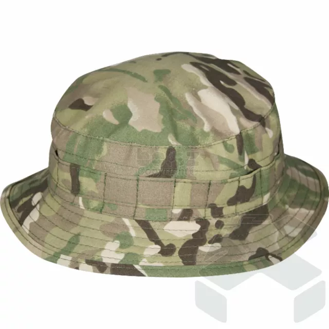 Mil-Com Short Brimmed Tailored Bush  / Jungle hat Milcam Camo (MTP Compatible)