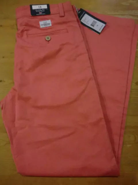 Vineyard Vines Club Pants, NWT - Boys 18 - Youth, Jetty Red Rhubarb Chinos Reds