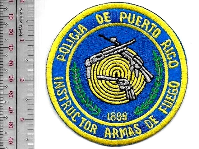 PUERTO RICO COMMONWEALTH Police Academy Instructor Armas de Fuego vl
