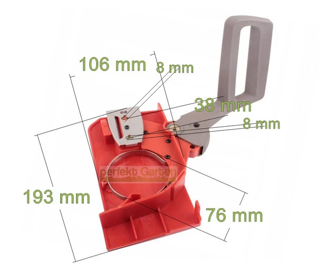 Frein De Chaîne Pour Tronçonneuse Husqvarna 36 41 136 137 141 142 - Pièce Rechange 5300548-02