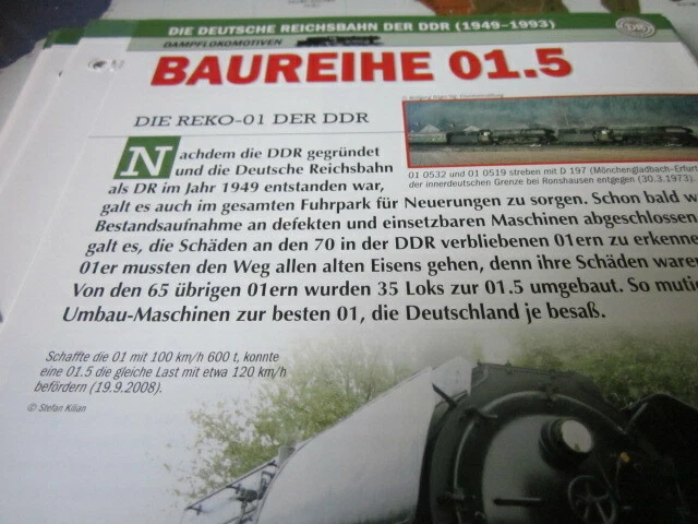 Die Baureihe 01.5 – Dokumentation über Legendäre Deutsche Dampflokomotiven