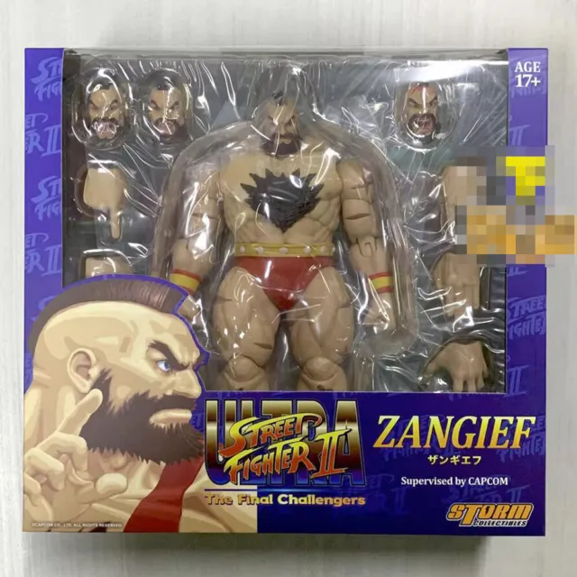 Storm Toys Zangief Street Fighter 1/12 Action Figure Collectible Doll PVC Model