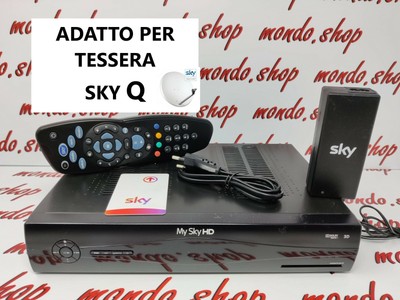Sky decoder my sky hd HDMI adatto anche per sky Q mod.p990 /DRX892I-Con hard disk 