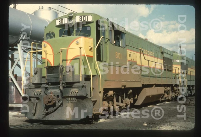 Duplicate Slide SAL Seaboard Air Line U30B 801