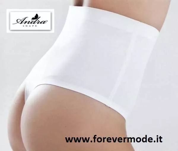 Guaina slip donna Andra Lingerie alta a perizoma modellante e contenitiva art F8