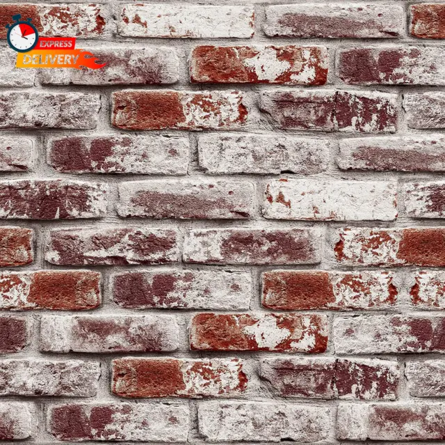 Brick Wallpaper Red Brick Peel and Stick Wallpaper Self-Adhesive Wallpaper Brick