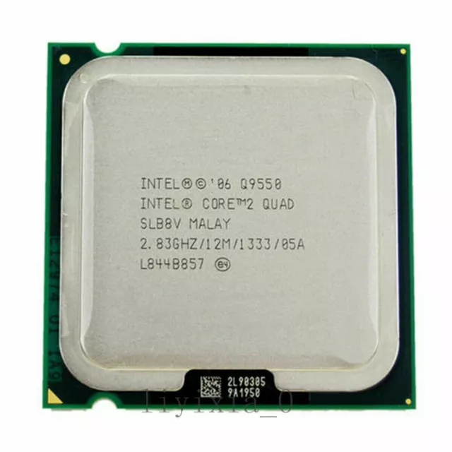Intel Core 2 Quad Q9550 CPU 4-Core 2.83GHz/12M/1333 SLB8V LGA 775 Processor