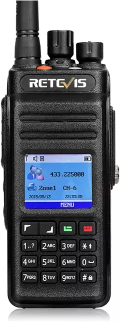 RT83 Waterproof DMR Radios Handheld,Digital Walkie Talkies,Sos Alarm,2800Mah,Man