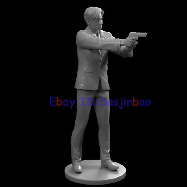 David X-Files 1/6 Figura Impresión 3D Kit Modelo Sin Pintar Sin Montar 31 cm