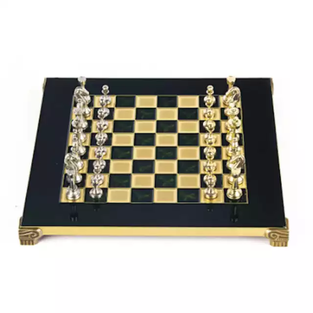 Classic Metal Staunton Schachspiel Set 28cm