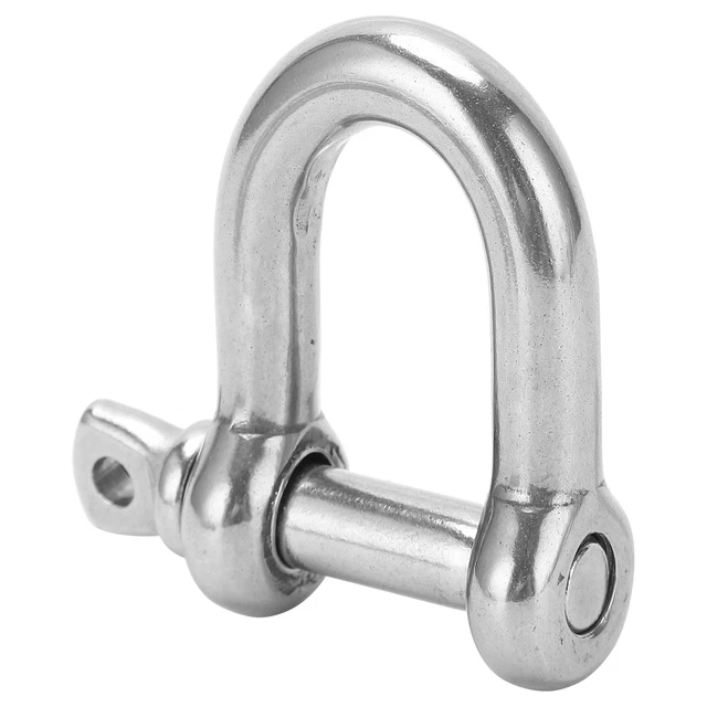 (01) 4 pz M10 catena diritta D acciaio inox tipo D rigging breve rottura D