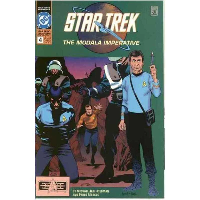 Star Trek - The Modala Imperative #4 in Near Mint + condition. DC comics [t^