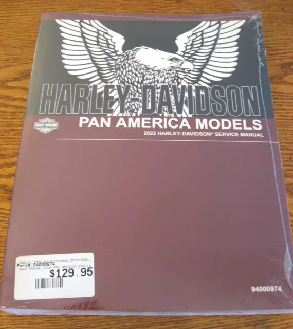 2022 Harley-Davidson Pan America 1250S RA1250 Service Manual NEW
