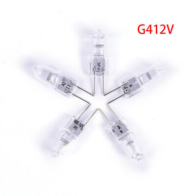 Bombillas cápsula halógena G4 12V 5W 10W 20W 35W reemplazo de cristal LED BH1