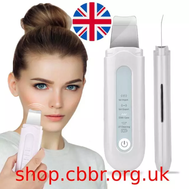 Blackhead Removal Skin Scrubber Ion Vibration Acne Exfoliating Peeling Spatula