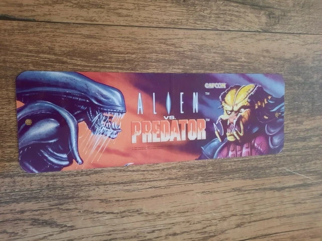 Quadro Alien vs Predator - Pôster Arcade Capcom - Final Frame Quadros Decorativos