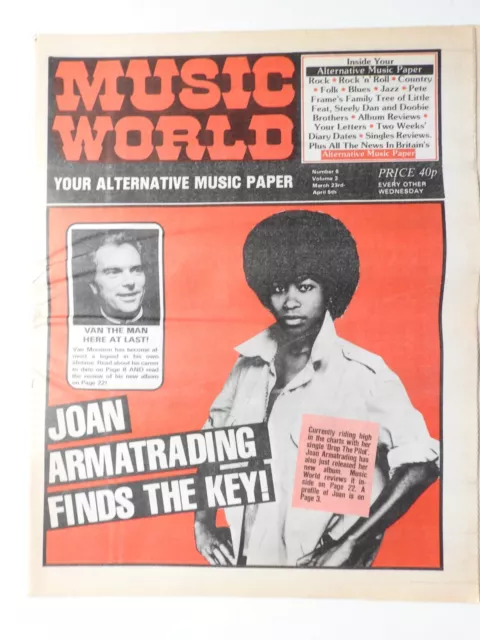 Music World Magazine Band 3 Nr. 6 23. März - April 1983 Little Feat Stammbaum ++