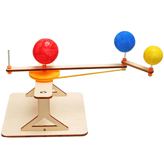 Assembled toyfor scientific experiment of solar-earth-moon three-ball instrum-EN