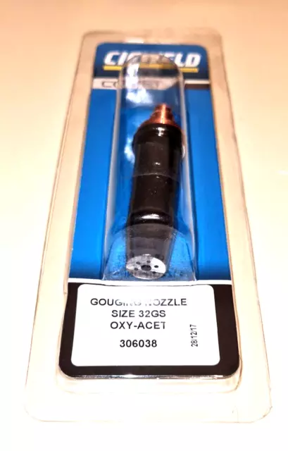 Cigweld COMET Gouging Nozzle  Size 32GS  306038 OXY-ACET 2