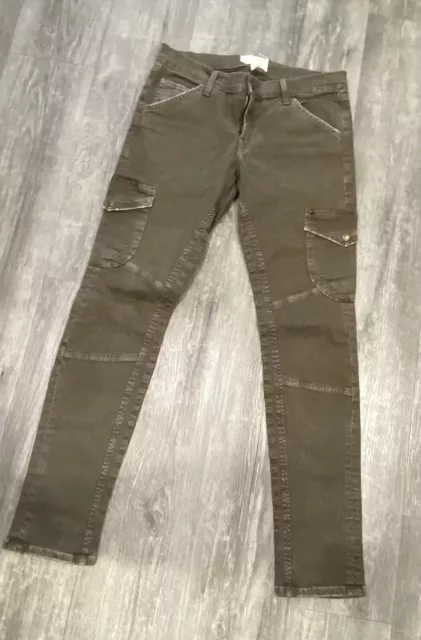 Current Elliot Skinny Cargo Combat Jeans Size W30 L31