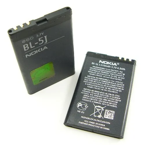 Nokia BL-5J Akku Baterije Battery Baterija Accu für Nokia C3-00 / N900 / X1-00