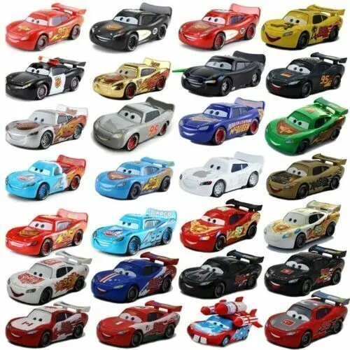 Disney Pixar Cars Diecast McQueen 1:55 Movie Toy Metal Model Kids Gift New 2023 2