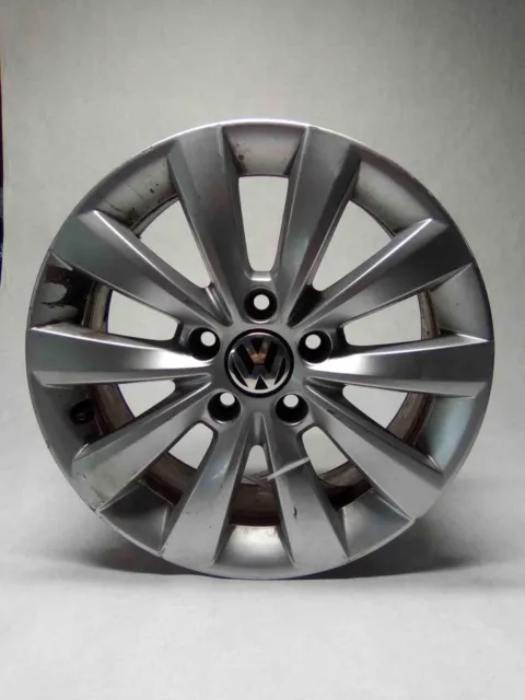 2012-2015 Volkswagen Passat Wheel Rim 16 Inch Alloy 10 Spoke 16x6.5 561601025