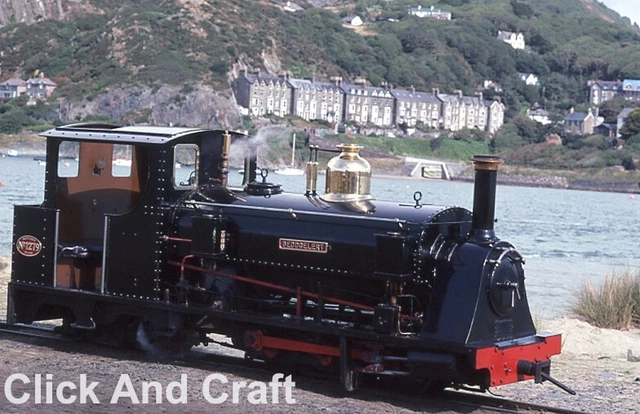 35 mm Slide BR British Railway Dampfzug 1279 Beddgelert