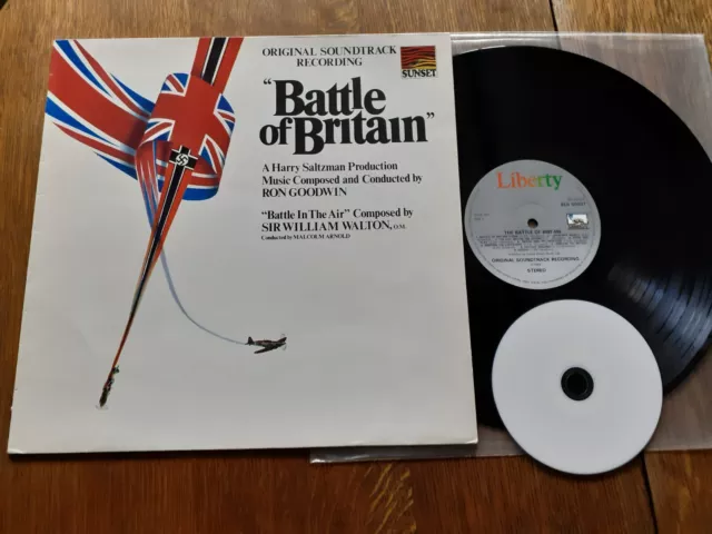 Battle of Britain.  CD OOP. FREE transcribed CD with this LP + BONUS TRACKS