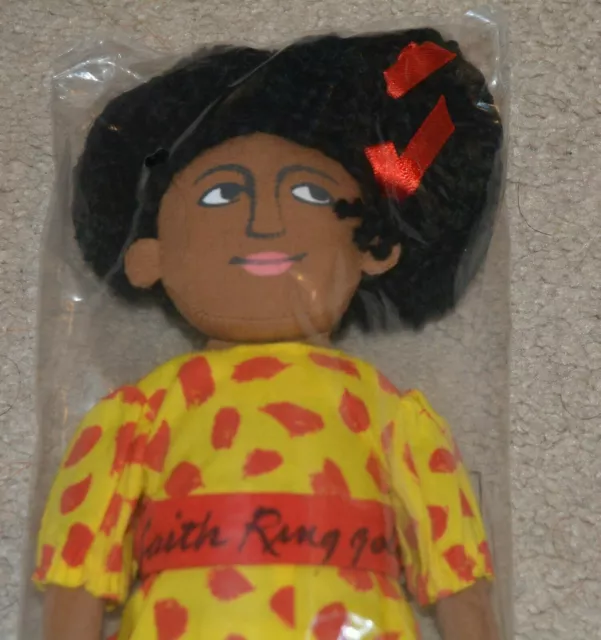 Doll African American Artist Faith Ringgold Signed Tar Beach Very Rare 2